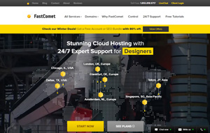 Have a look at the homepage of Fastcomet