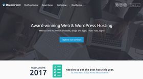 Have a look at the homepage of Dreamhost